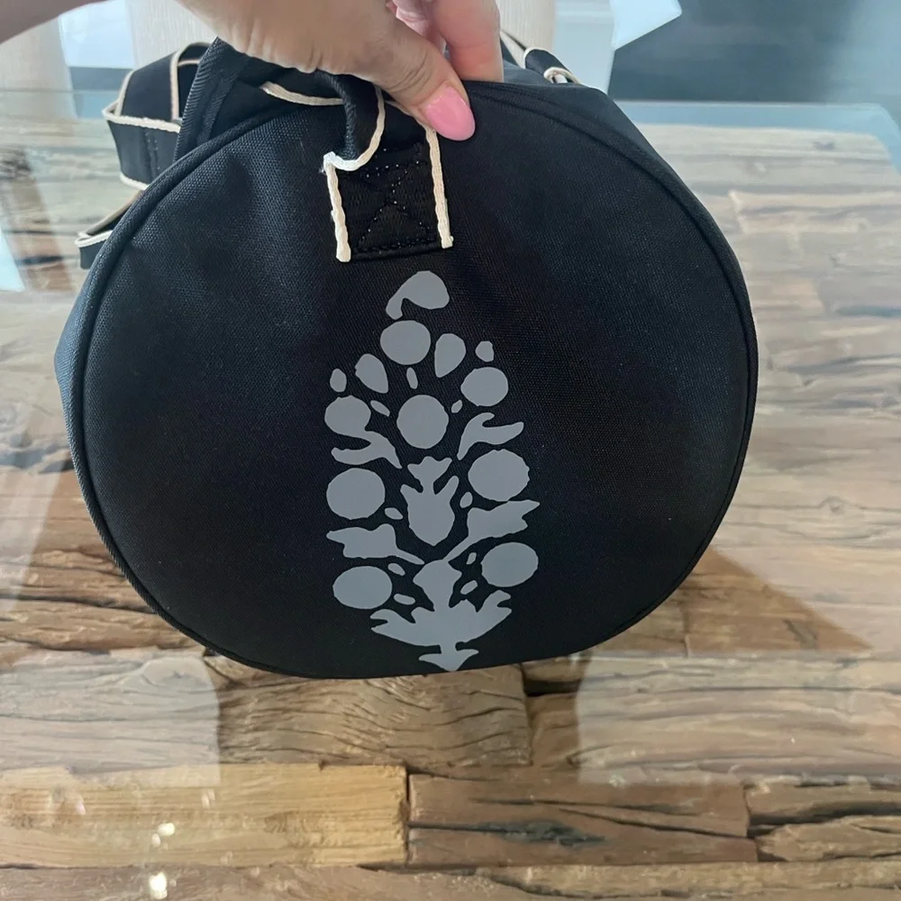 Free People Movement Black Duffel Bag